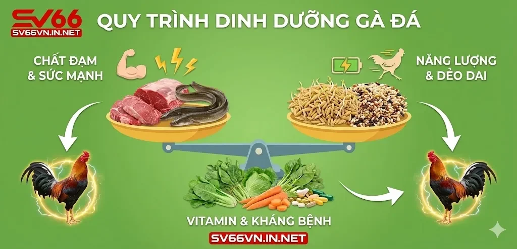 Chăm sóc phục hồi chuyên sâu giúp chiến kê lấy lại phong độ đỉnh cao